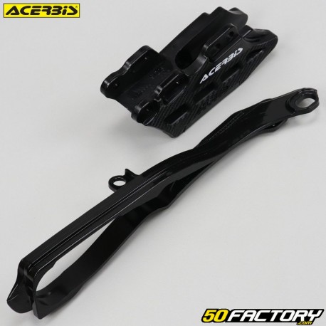 Honda CRF 250 R chain shoe and guide, RX (since 2020), CRF 450 R and RX (Since 2019) Acerbis Black