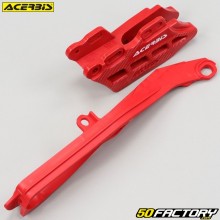 Honda CRF 250 R chain slider and guide, RX (since 2020), CRF 450 R and RX (Since 2019) Acerbis red