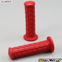 Handlebar grips Peugeot 103, MBK 51... Embossed Red Lusito