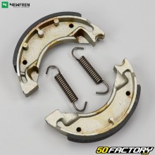 110x25 mm rear brake shoes MBK Booster,  Stunt,  Cracker,  Race 50, Xlimit, Yamaha DT ... Newfren