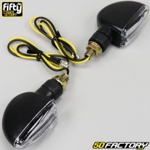 Universal turn signals Fifty Race Black