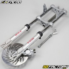 Gray EBR hydraulic fork with disc brake Peugeot 103 inch Grimeca Propellers rim Gencod (Kit)