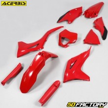 Kit plastiques Gas Gas EC 250, 300, 350 (2021 - 2023) Acerbis rouge