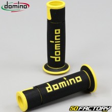 Handle grips Domino 450 Road-Racing Gripblack and yellow s