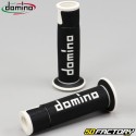 Griffe Domino  Straße-Racing Grip ist schwarz und weiß