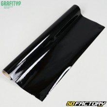 Pellicola adesiva profesionale Grafityp nero lucido 120x50cm