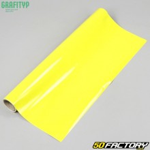 Film adhesivo profesional Grafityp amarillo brillante de 150x50cm