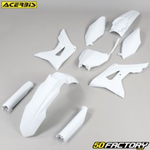 Kit de carenagens Honda CRF XNUMX R, RX  (XNUMX - XNUMX), XNUMXR, RX  (XNUMX - XNUMX) Acerbis  branco