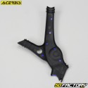 Protectores de chasis cubre cuadro Yamaha YZ 65 (desde 2018) Acerbis  X-Grip negro y azul