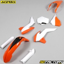 Verkleidungs-Kit KTM SX XNUMX (XNUMX - XNUMX) Acerbis orange und weiß 