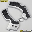 Protectores de chasis Kawasaki KXF XNUMX (XNUMX - XNUMX) Acerbis X-Grip  gris y negro