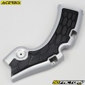 Protectores de chasis Kawasaki KXF XNUMX (XNUMX - XNUMX) Acerbis X-Grip  gris y negro