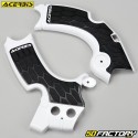 Protetores de quadro Kawasaki KXF 250 (2015 - 2019), KX 250 4 (2020) Acerbis  X-Grip branco e preto