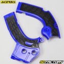 Frame protectors Yamaha YZF 250 (2017 - 2018), 450 (2016 - 2017), WR-F 250 ... Acerbis  X-Grip blue and black