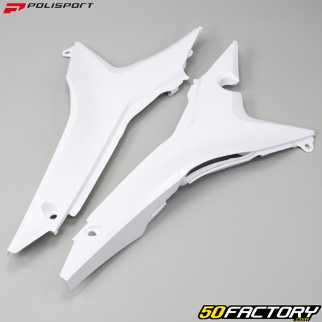 Carene posteriori superiori Honda CRF 250, 450 R (2013 - 2017) Polisport blancs