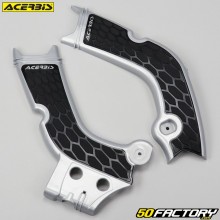 Protector de chasis cubre cuadro Honda CRF XNUMX, XNUMX R, RX  (XNUMX - XNUMX), XNUMXR, RX  (XNUMX - XNUMX) Acerbis X-Grip  gris y negro