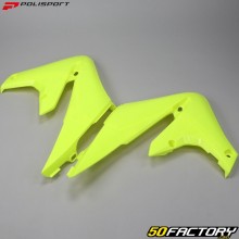 Rejillas de radiador Yamaha  YZF XNUMX (XNUMX - XNUMX), XNUMX (XNUMX - XNUMX)... Polisport  amarillo neón