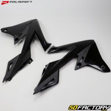 Radiator louvers Suzuki RM-Z 250 (since 2019), 450 (since 2018) Polisport black