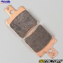 Pastilhas de freio de metal sinterizado Aprilia Rosa Vermelha, Tuareg, Classic 125 ... RMS