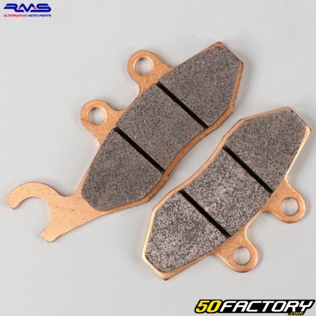 Pastilhas de freio de metal sinterizado Piaggio Fly, Aprilia  SR, Gilera Runner ... RMS