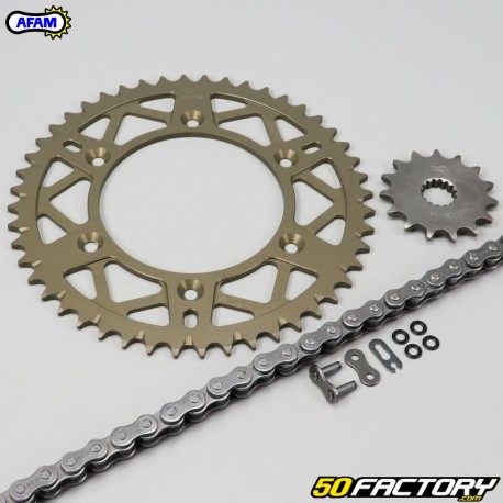 15x48x112 O-ring chain kit Beta Xtrainer 250 and 300 Afam gray