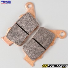 Sintered metal brake pads Yamaha WR 125, Fantic Caballero 500, Honda NX 650 ... RMS