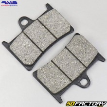 Pastilhas de freio orgânicas Yamaha TZR  XNUMX,YZF XNUMX,XSR  XNUMX ... RMS