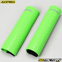 Protectores de horquilla superiores Acerbis caucho verde