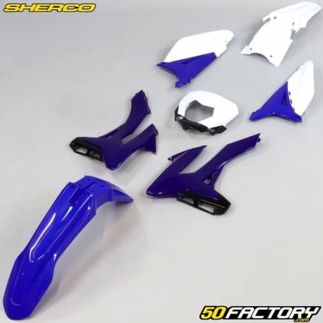 Fairing kit Sherco SE-R 50 (2013 - 2017) blue and white