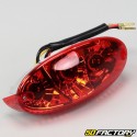 Luz trasera roja Peugeot Ludix Blaster Serpiente Furious ... XNUMX