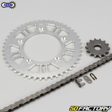 Kit de cadenas 14x48x112 Husqvarna TC, KTM SX 65 Afam gris