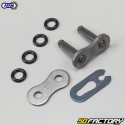 Kit chaîne à joints toriques 13x51x124 Kawasaki KX 80, 85 grandes roues... Afam gris