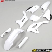 Kit de plástico Honda CRF 450 RX (Desde 2021) Polisport branco