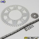 13x51x124 Kawasaki KX 80x85 O-Ring Kit de corrente, XNUMX rodas grandes... Afam cinza