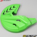 Front brake disc guard (without brackets) KTM EXC, SX, Husqvarna FC, Yamaha YZF, Honda CRF... Polisport green