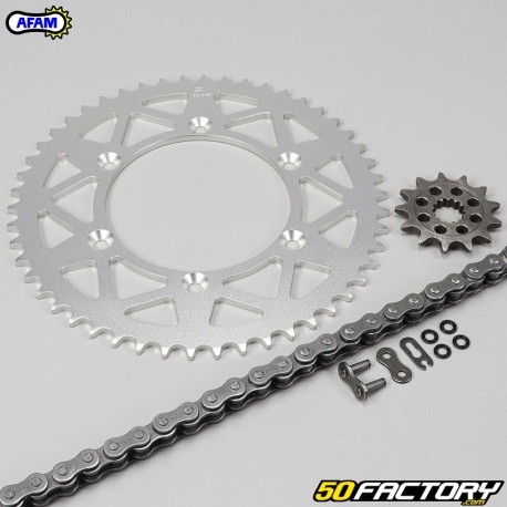 Kit catena O-ring 13x50x114 Suzuki RM-Z250 (2019 - 2021) Afam grigio