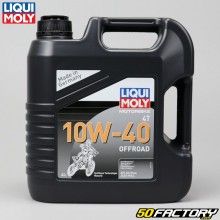 Huile moteur 4T 10W40 Liqui Moly Motorbike Offroad semi-synthèse 4L