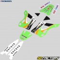 Kit graficos Kawasaki KX 125, 250 (1999 - 2002) Origen Tecnosel 2000