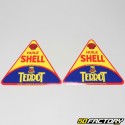 V2 Triangular Shell Oil Can Stickers