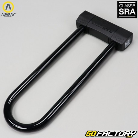 SRA Auvray Black Edition Aprobado U-Lock XNUMXxXNUMX mm