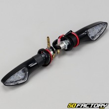 Mirror black led indicators