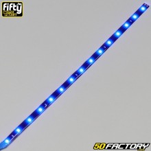 Blue strip 15 leds 30 cm with connector Fifty