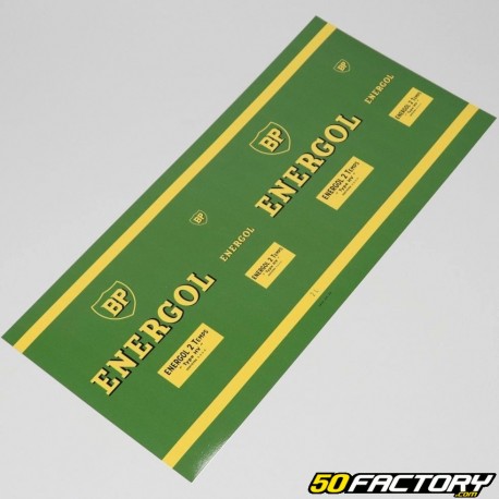 BP Energol 2 2L oil can sticker