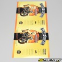 Sticker de bidon d'huile Harley Davidson 2L V2