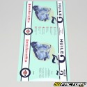 Sticker de bidon d'huile Lambretta 2L