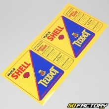 Terrot Shell 2L Oil Can Sticker