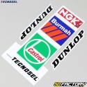 Decoration  kit Suzuki RM 125 (250 - 1993) Tecnosel Team 1993