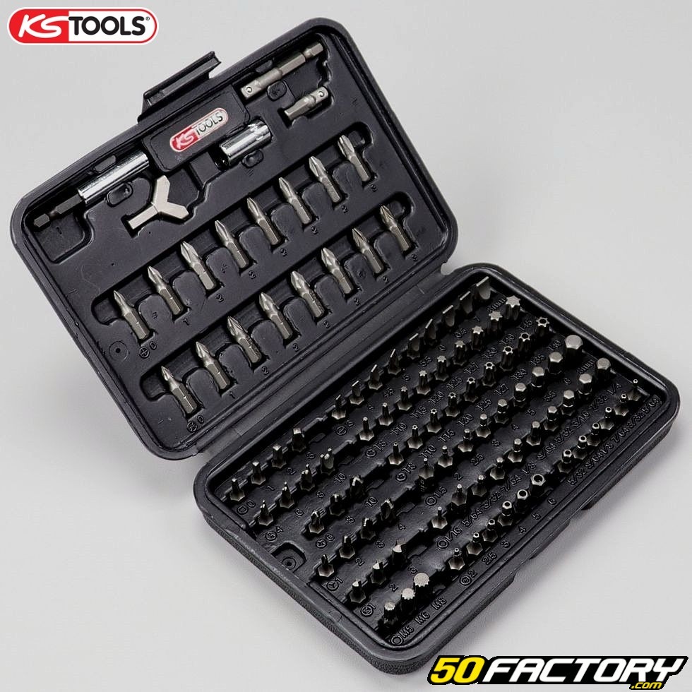 Coffret de 100 pièces 1/4'' kstools - Équipement atelier moto