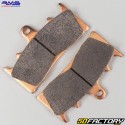 Plaquettes de frein métal fritté Kawasaki ZX 6R Ninja 600, Suzuki GSX R 1000... RMS