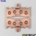 Plaquettes de frein métal fritté Kawasaki ZX 6R Ninja 600, Suzuki GSX R 1000... RMS